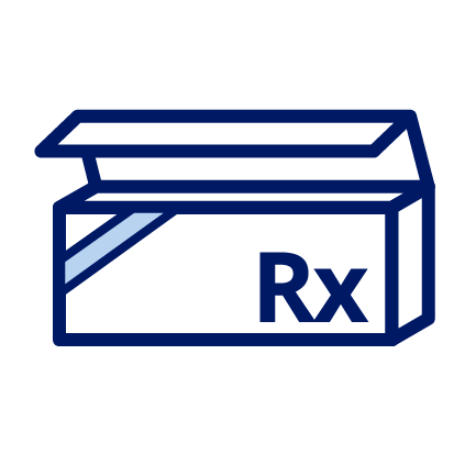 RX box icon