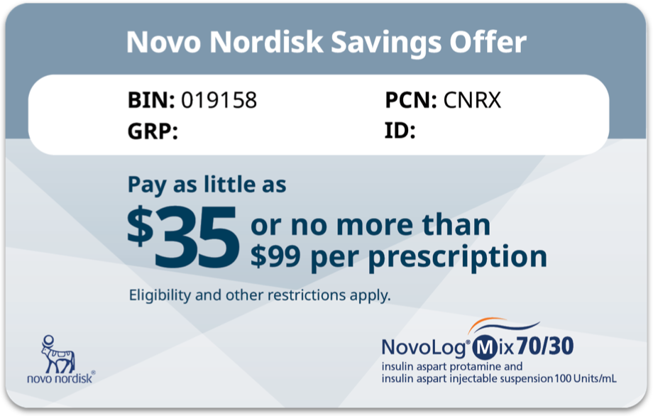NovoLog® Mix 70/30 (insulin aspart protamine and insulin aspart